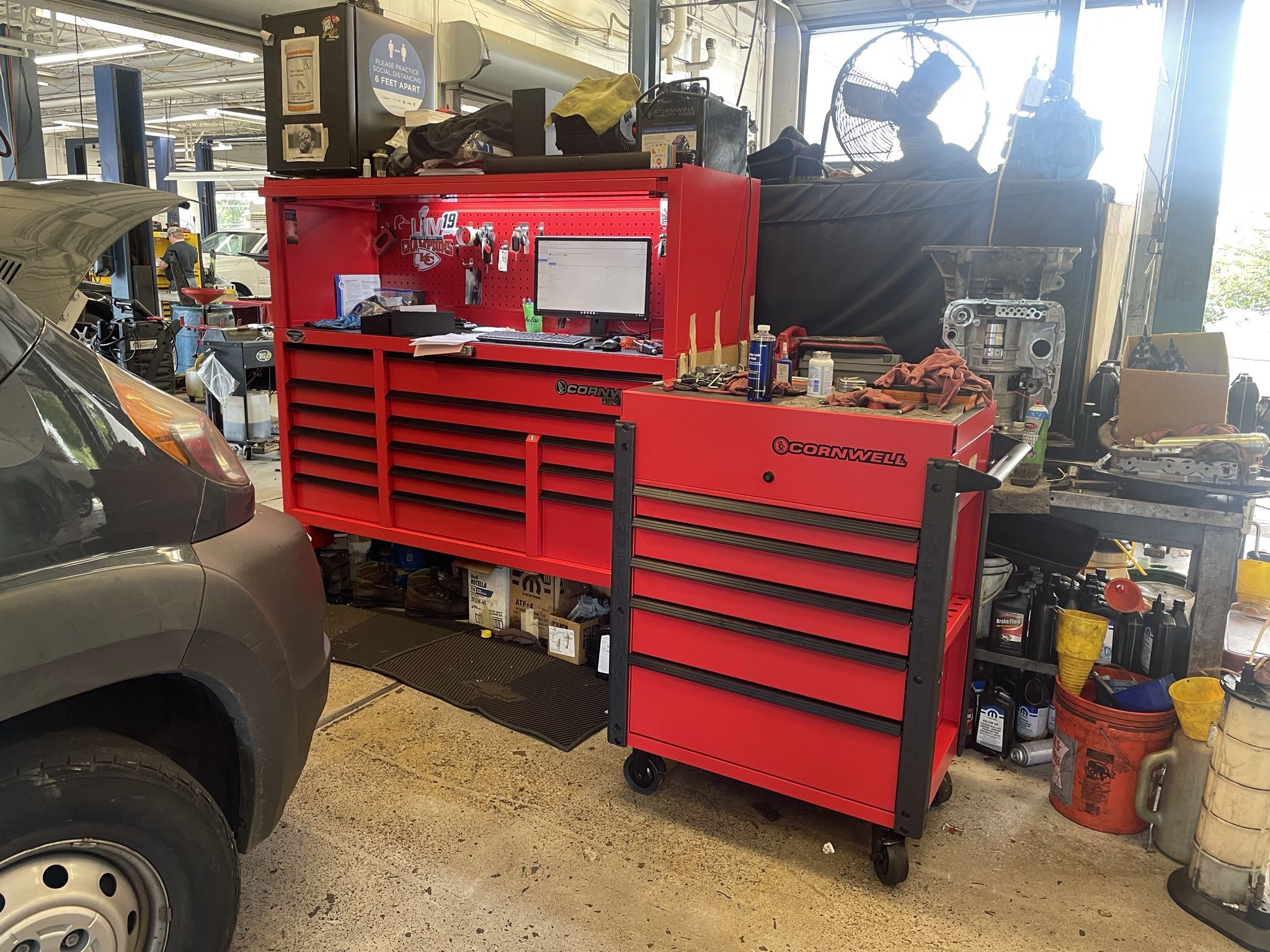 Cornwell 5 Drawer Service Cart/Tool Cart CART ONLY for Sale in