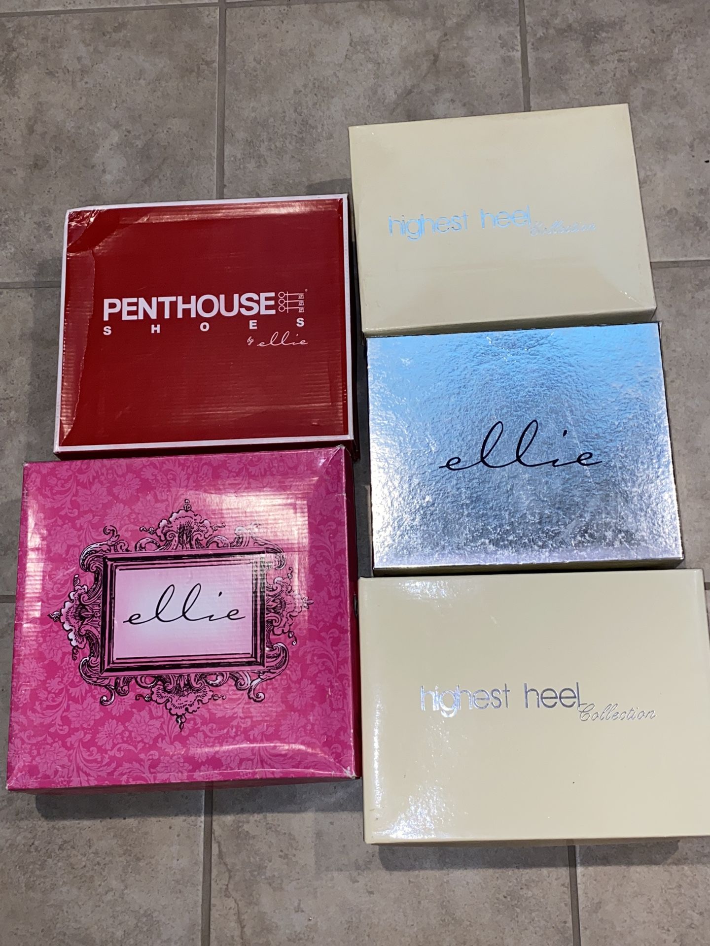 5 pairs Of High Heels For $100