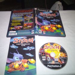 PS2 Game Disney's Stitch Experiment 626 