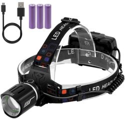 Rechargeable Headlight - New