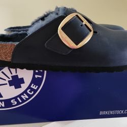 Birkenstock Boston Leather Clogs