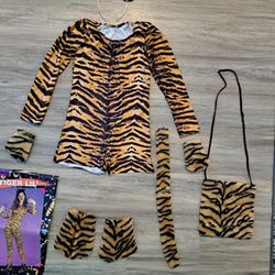 Tiger Cat Costume  with Custom Accessories 
