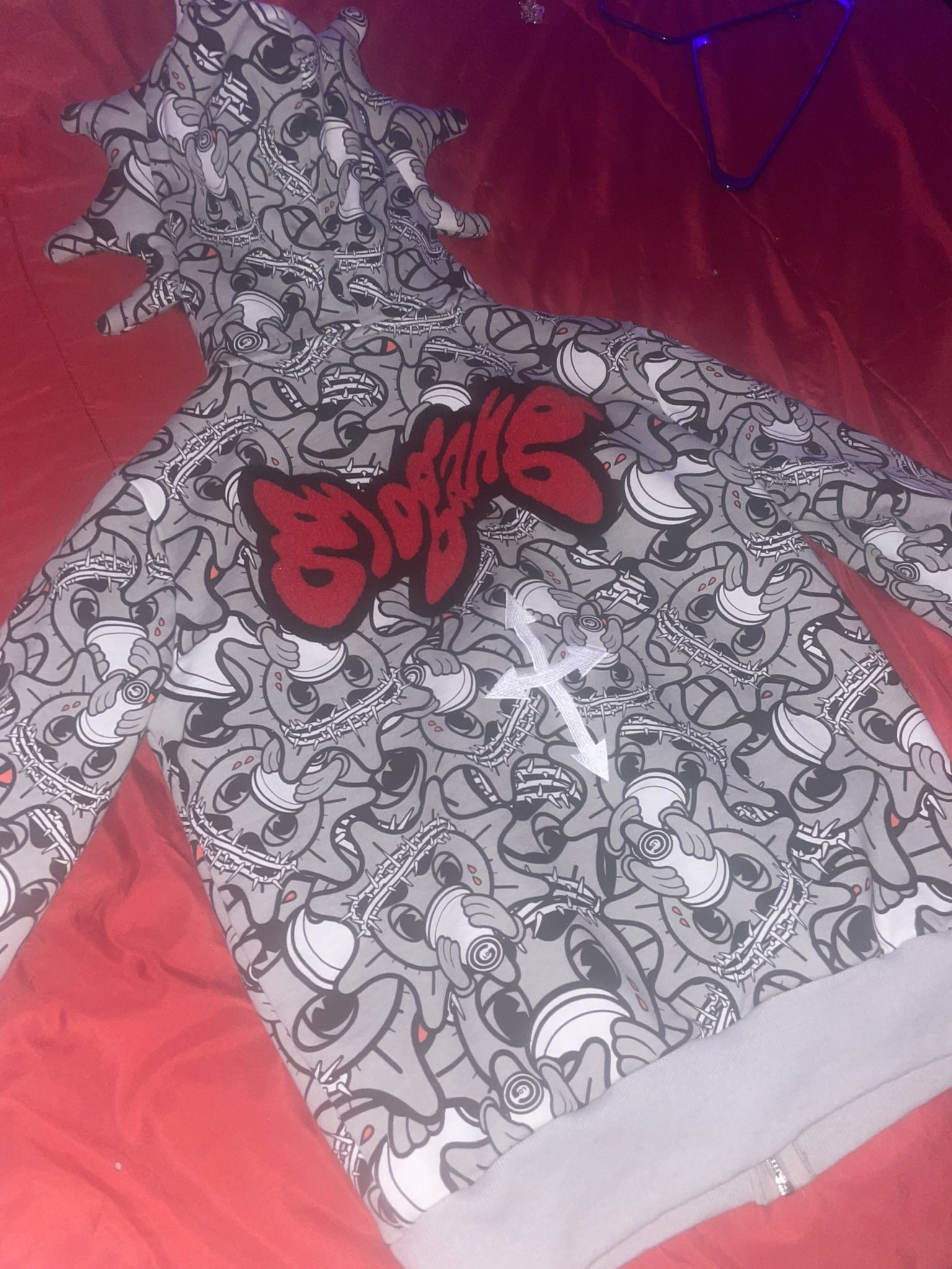 Glo Gang Zip Up Hoodie