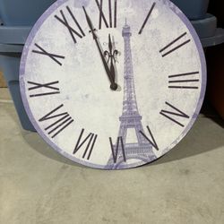 Chaney Eiffel Tower Clock