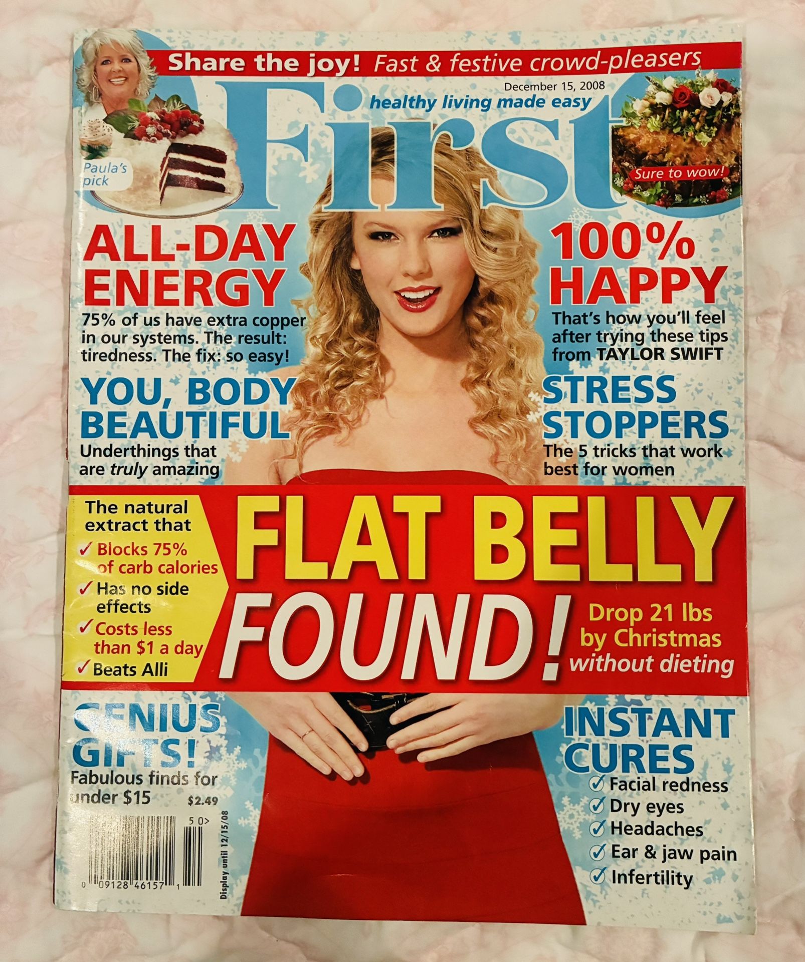 Taylor Swift On The Cover Of First Magazine 