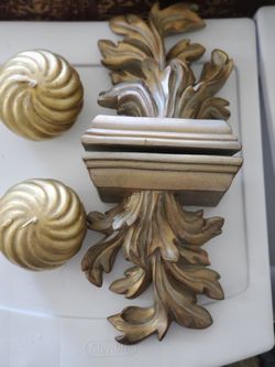 hanging ceramic decorative holder with new candles