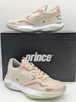 Tennis Pickleball Shoes Women's Size 10 Prince Club 768 Sneakers Blush Pink New