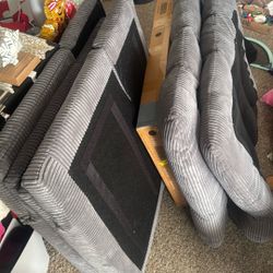 Futon  With Cover An Cushion Pads 