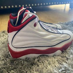 Jordans Pro Strong White Gym Red Size 6 