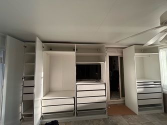 Ikea Pax Wardrobe System - Only 8 months old - Moving