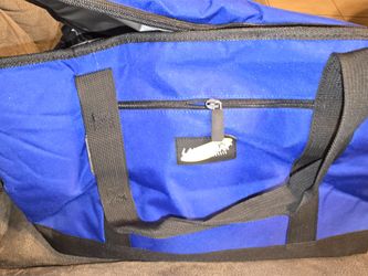 Royal blue ice chest