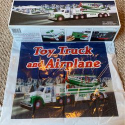 2002 Hess Toy Truck & Airplane