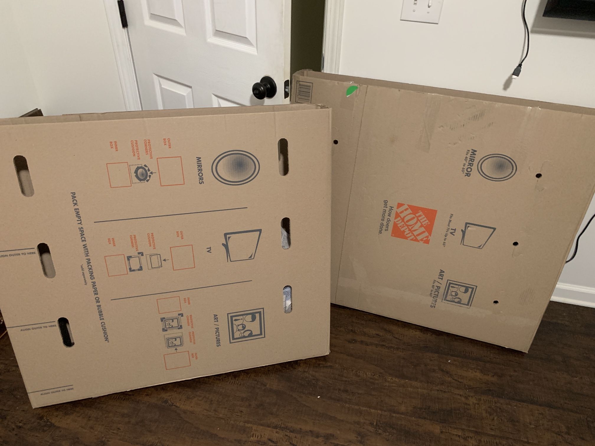 Tv Box Large Home Depot