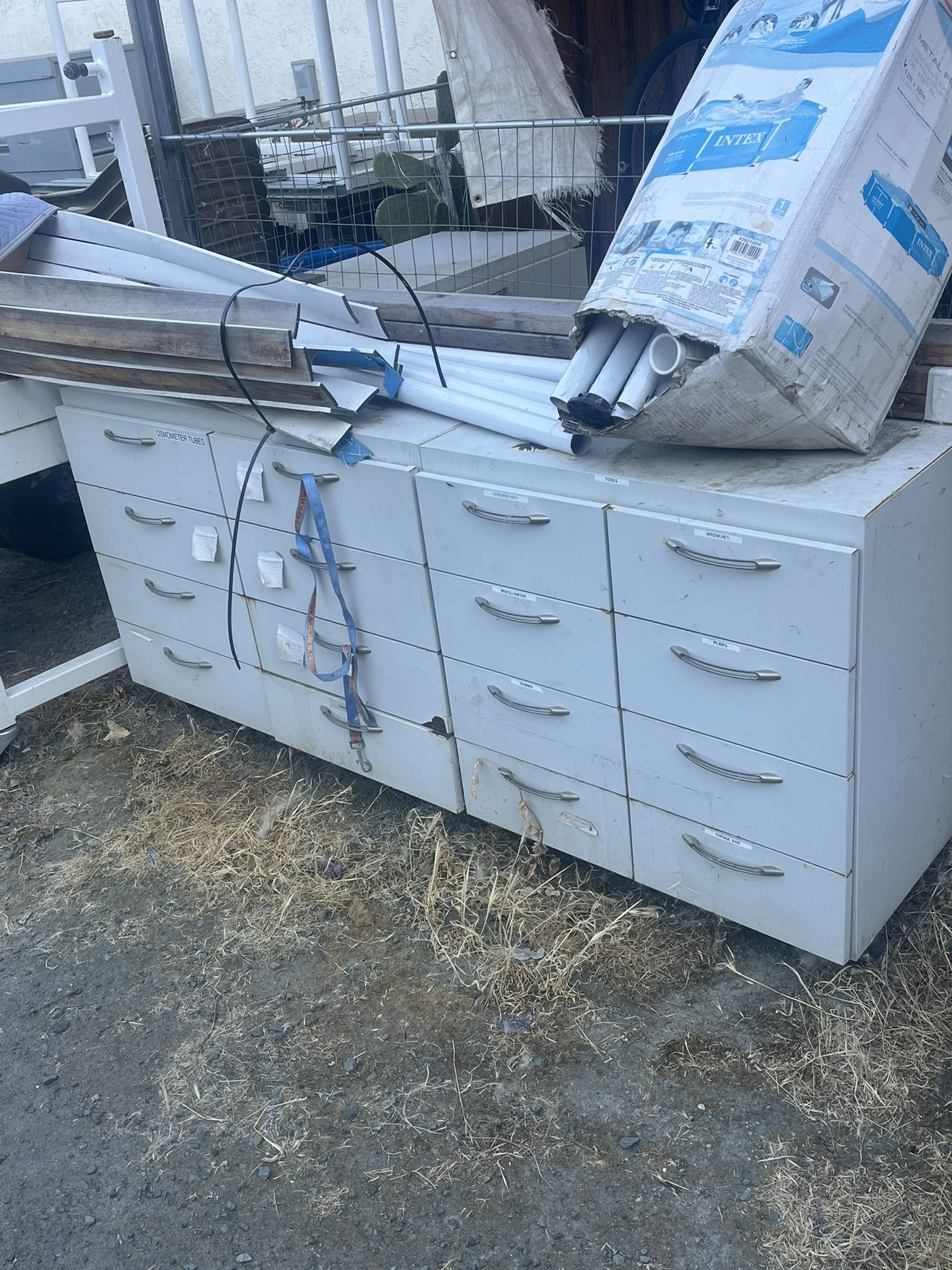 Free Metal Cabinets Plus Scrap Metal