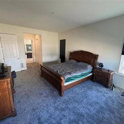 King Bedroom Set With New Mattress 