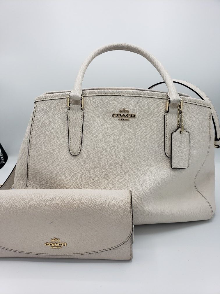 Coach crossbody/handbag and wallet