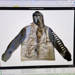 Men’s Offer Jacket Hood Hoodie Coat - Aero 87 - Aeropostale - 3XL But Fits Smaller