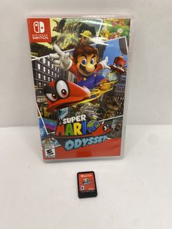 Super Mario Odyssey - Nintendo Switch Complete In box CIB Tested Authentic 