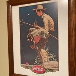 “Boy Fishing” By Norman Rockwell  