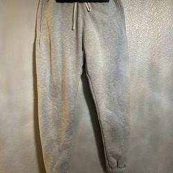 Men’s gray jogger sweatpants size small