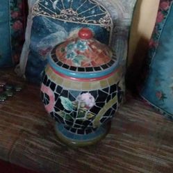 Large Ceramic Cookie Jar
