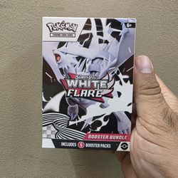 White Flare Booster Bundle SEALED