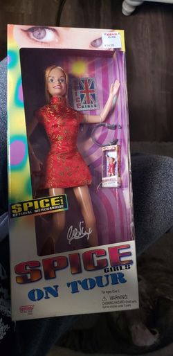 SPICE GIRLS On Tour, Collectors Doll. Ginger Spice