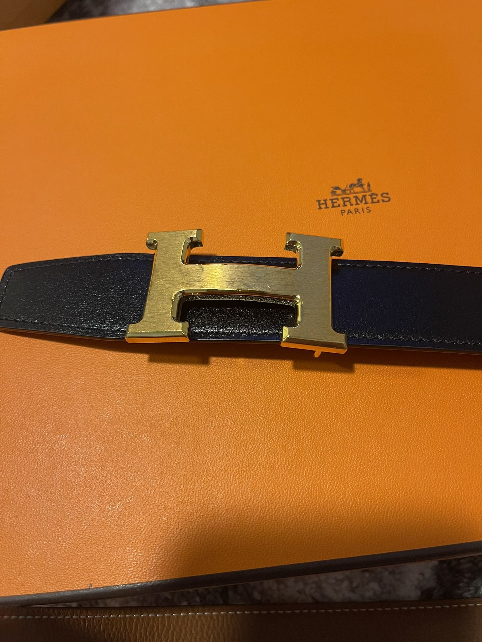 Hermes Belt and Buckle
