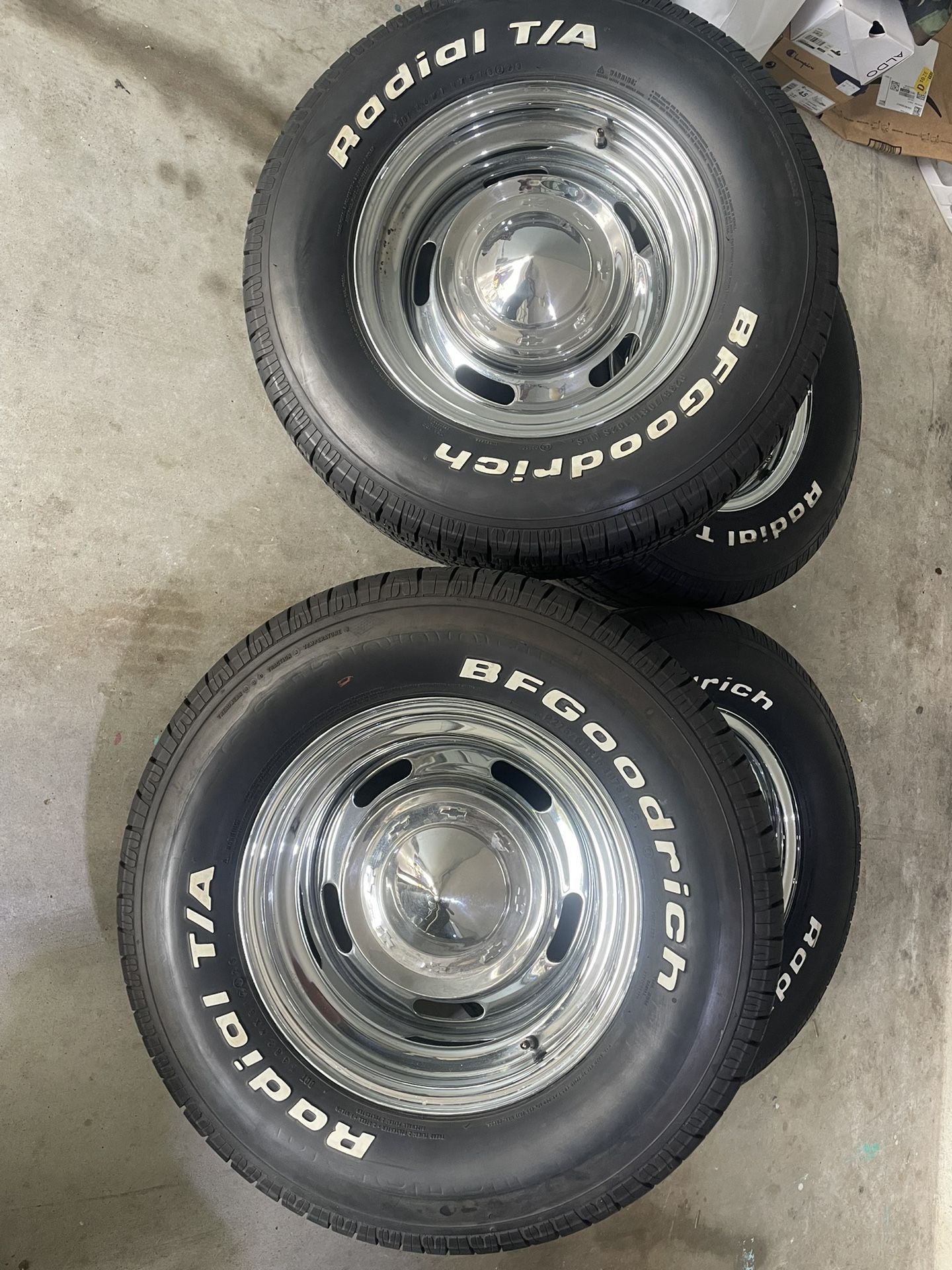 15 Inch Chevy Rally Wheels