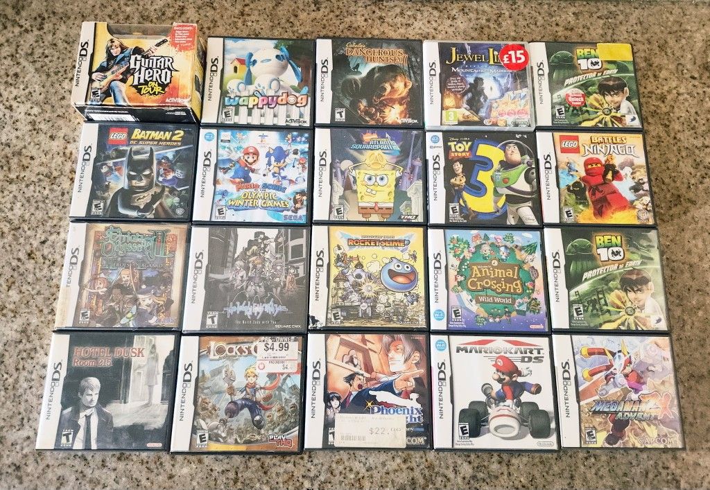 Nintendo DS DS LITE DSI DSI XL 2DS 3DS GAMES FOR $$$