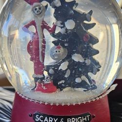 Nightmare Before Christmas Snow Globe