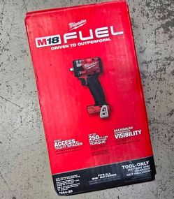 Milwaukee M18 FUEL GEN-3 18V Lithium-lon Brushless Cordless 3/8 in. Compact Impact Wrench
