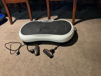 Vibration fitness platform exercise machine | Home vibration platform exercise equipment | Balance-focused exercise equipment (no remote control; incl