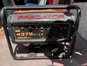 Predator 3500W / 4375W Portable Gas Generator