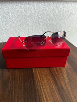 Cartier Sun Glasses Black Tint