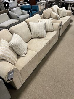 Stylish Two piece couch and loveseat !