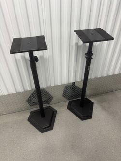On Stage Stands SMS6600-P Hex-Base Monitor Stands