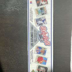 Upper Deck 1991 Complete Set If Baseball Cards