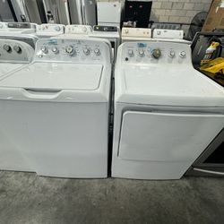 Ge Set Washing Machine & Electric Dryer 