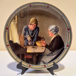 Norman Rockwell "A Family's Full Measure" Collector Plate