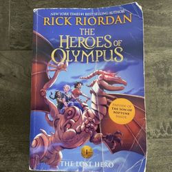 Rick Riordam Hero’s Of Olympus Chapter Book 