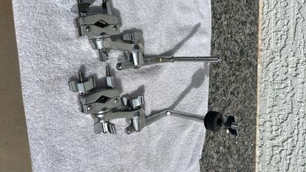 Micro cymbal arm clamps
