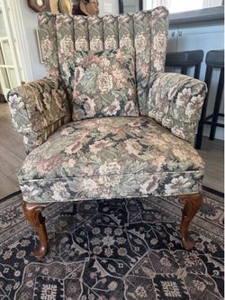 Beautiful tapestry upholstered chairs