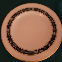 Vintage 1970 Pickard Fine China Porcelain Grandeur Bread & Butter Side Plate 