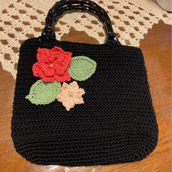Hand Made Crochet Purse 