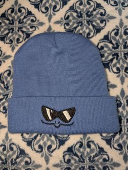 Blue beanie with cool squirtle #skater #pokemon