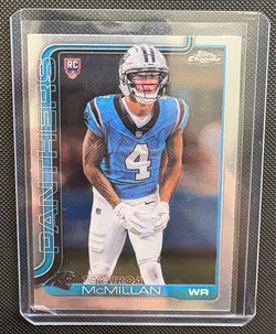 Tetairoa McMillan RC – 2025 Topps Chrome Rookie Card