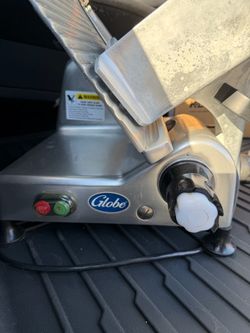 Globe meat  commercial grade slicer