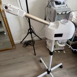 Professional Sauna Face Vaporizer Facial Ozone Steam Humidifier Pore Cleaner