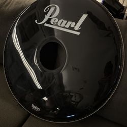 Pearl Resonant Bass Drum Head W/port Hole - 25” - New